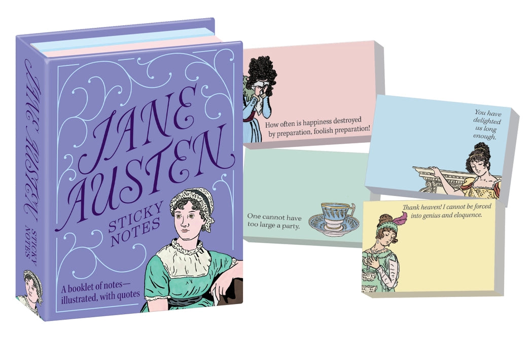 Jane Austen Sticky Notes from The Unemployed Philosophers Guild