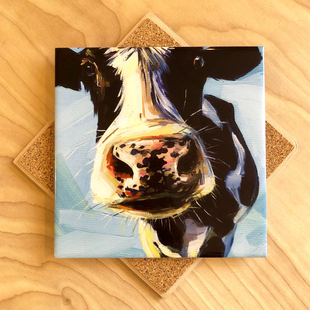 Cow Trivet by Art by Alyssa
