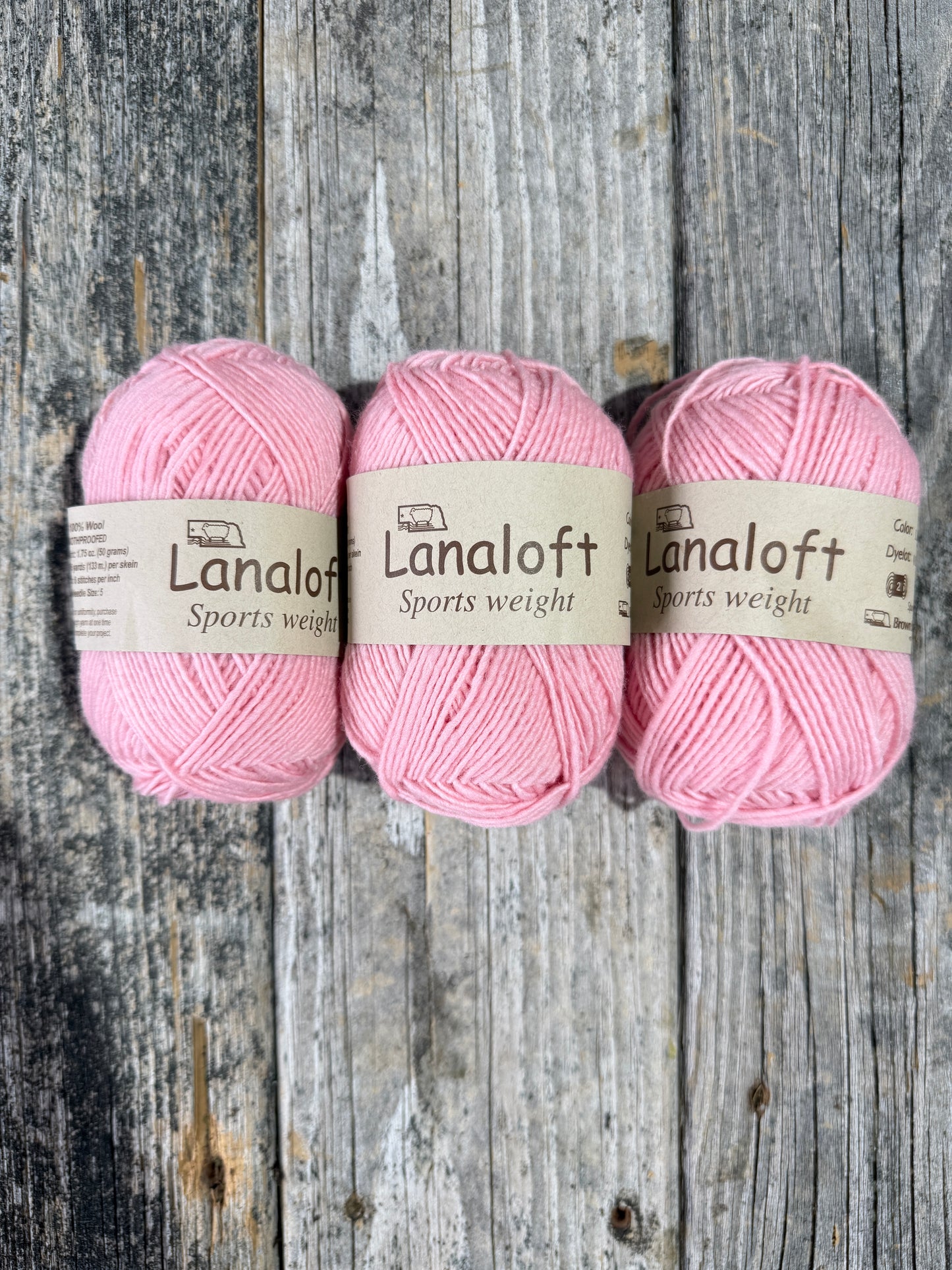 Lanaloft Sport: Bridal Rose by Brown Sheep Company