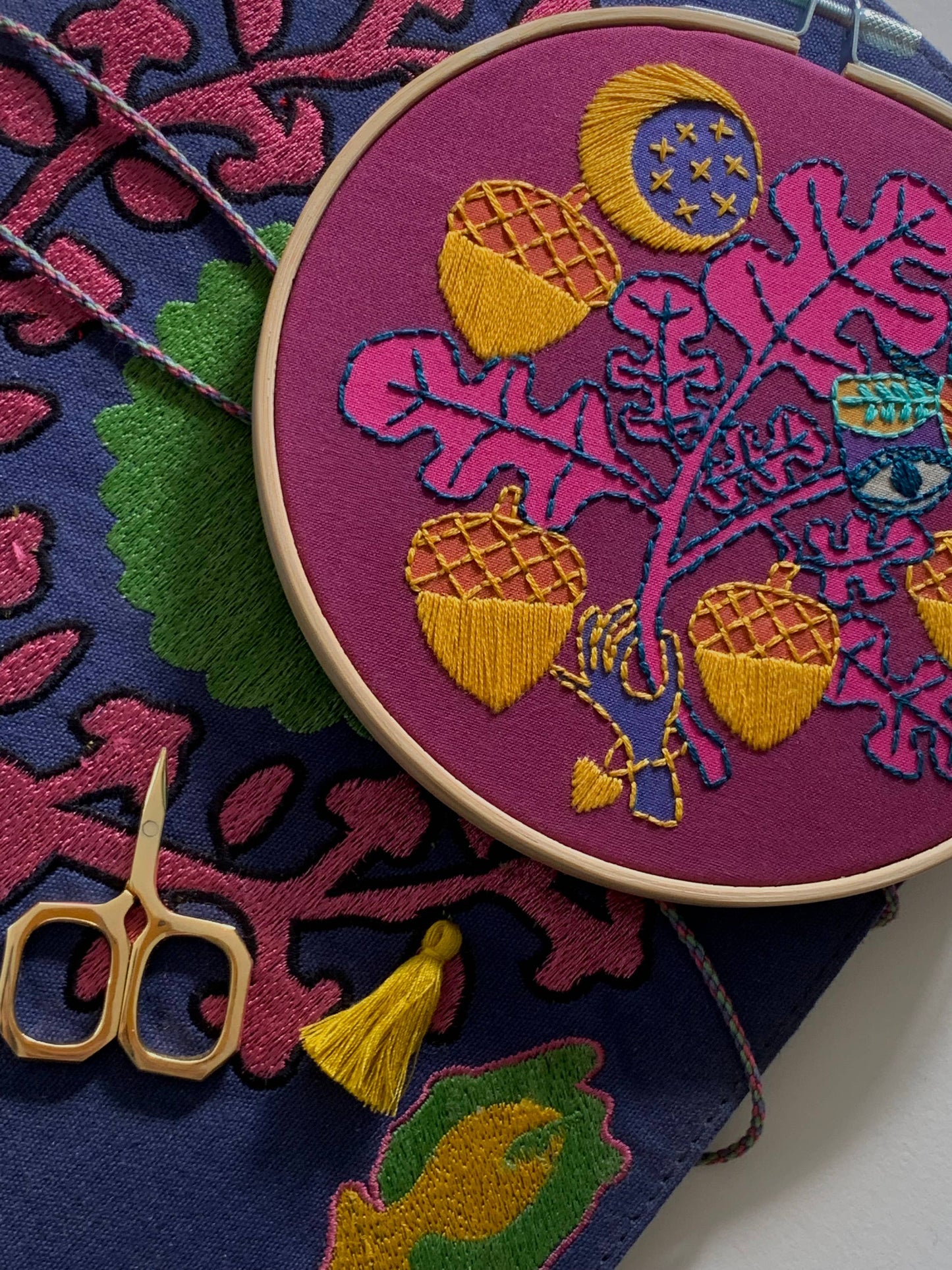 Acorns Embroidery Kit by Rikrack