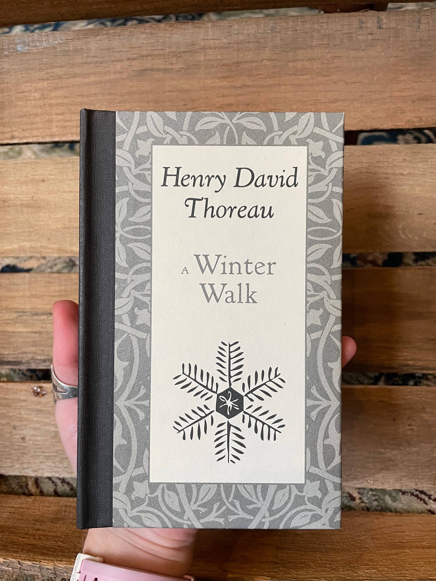 A Winter Walk by Henry David Thoreau from Applewood Books