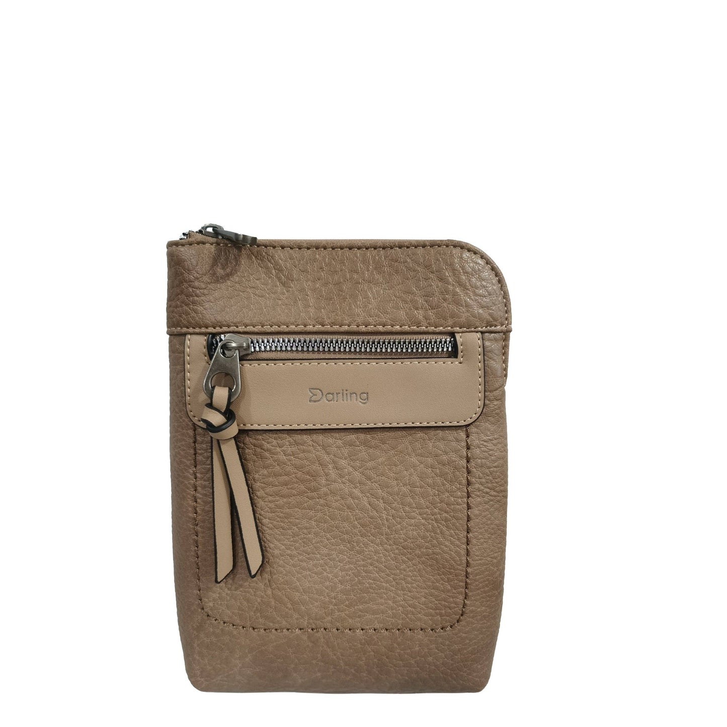 Vegan Leather Flat Crossbody Bag by Darling's Canada