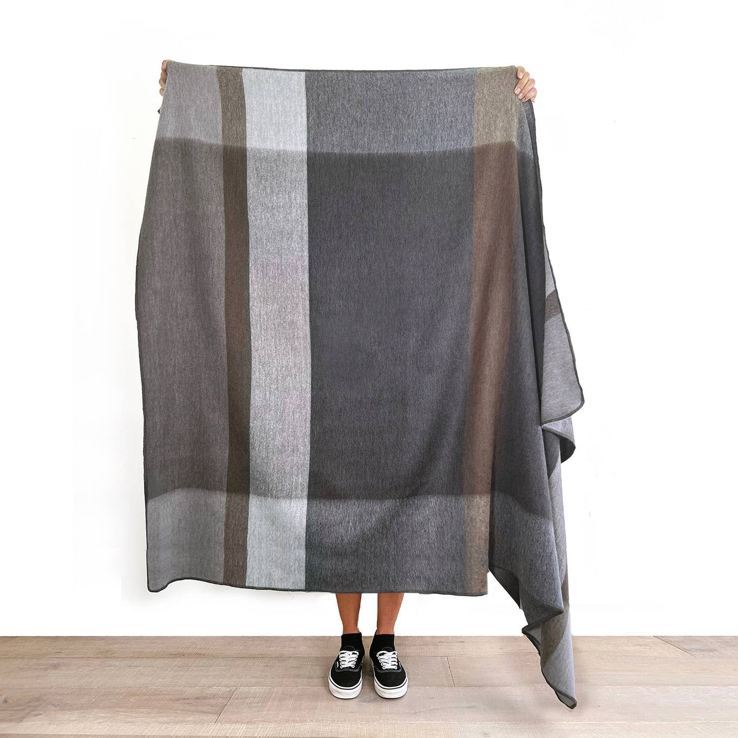 Alpaca Throw in Woodland from Shupaca Alpaca