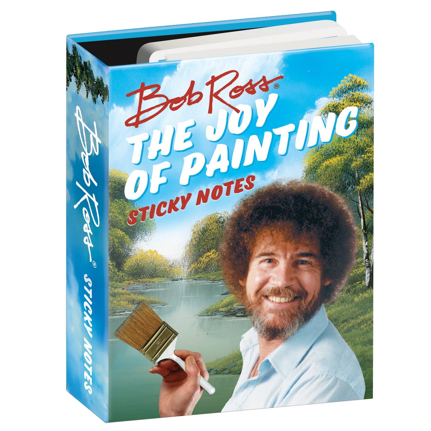 Bob Ross Sticky Notes from Unemployed Philosophers Guild