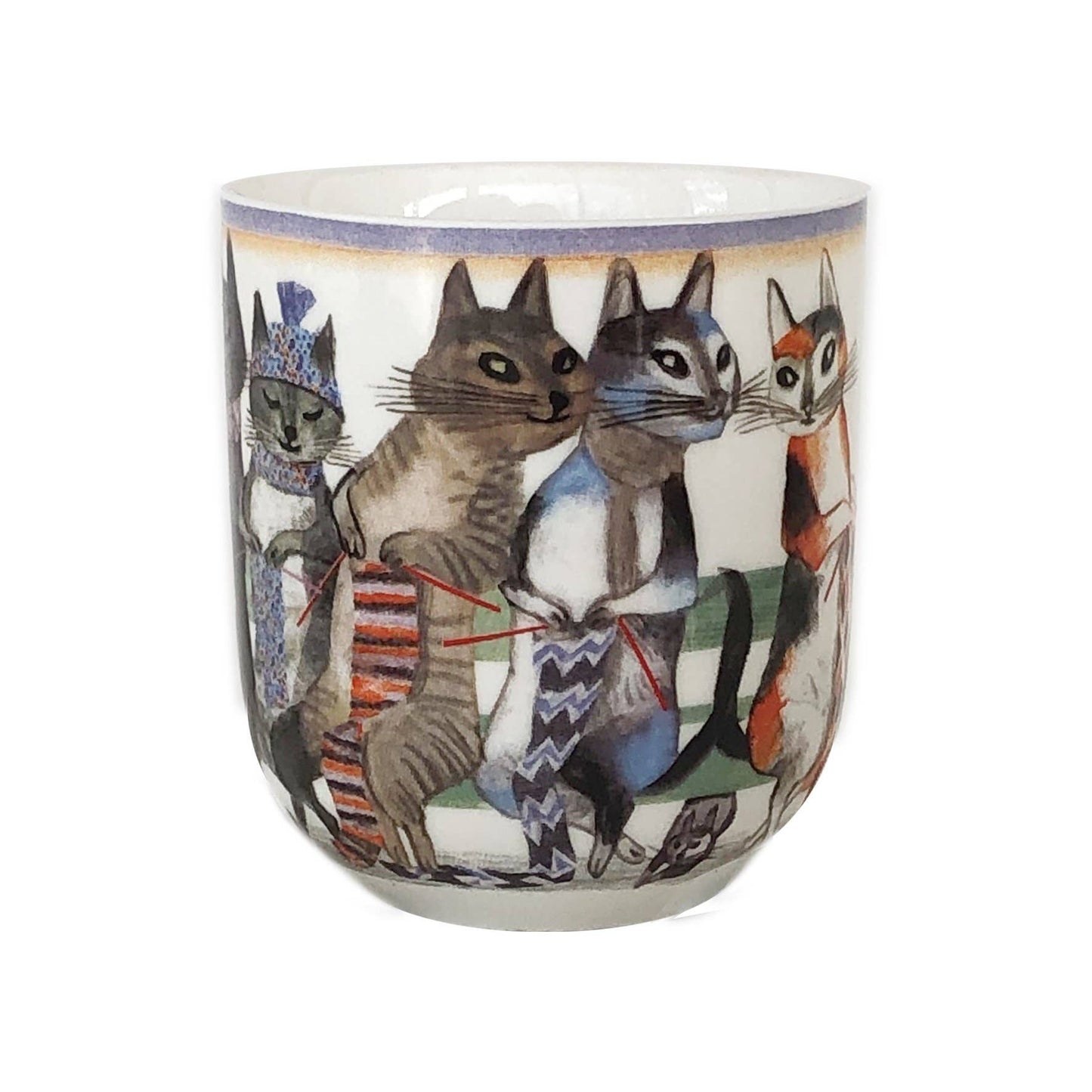 Knit & Purrl Mug by Artiphany