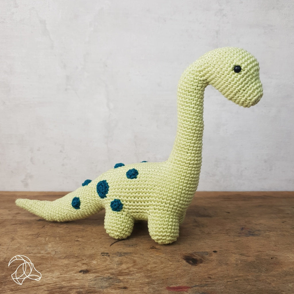 Dino Brontosaurus Crochet Kit from Hardicraft