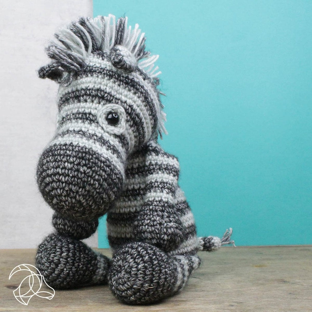 Dirk Zebra Crochet Kit from Hardicraft