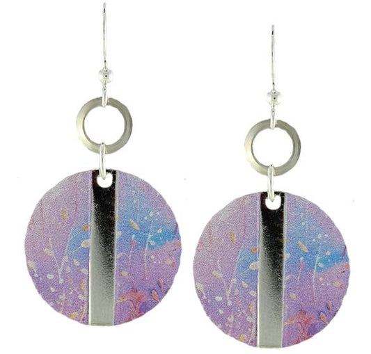Lavender Fields Earrings by Earth Dreams Jewelry