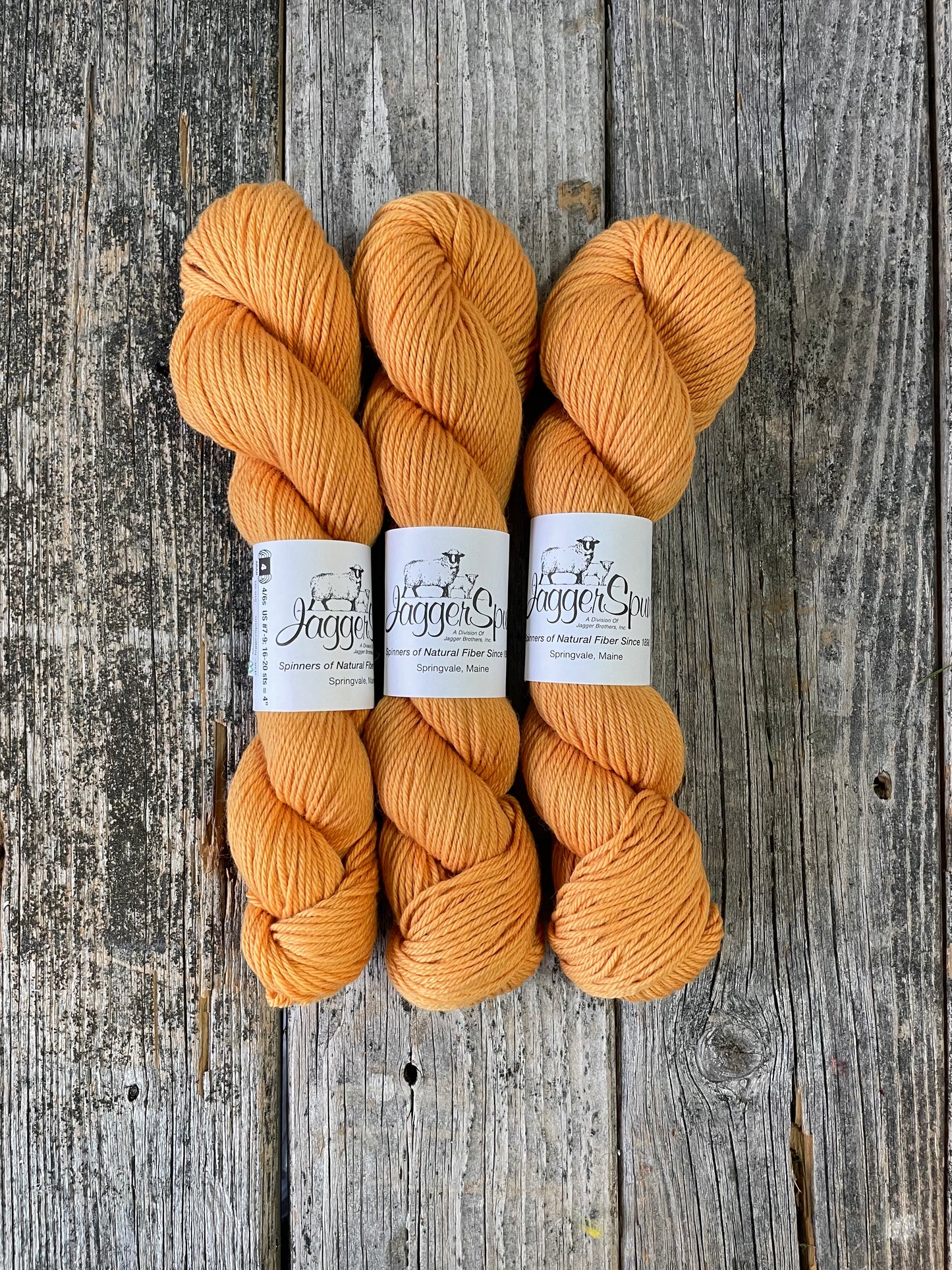 Mousam Falls from JaggerSpun: Saffron