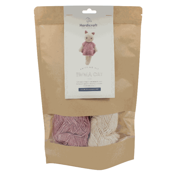 Emma Cat Knitting Kit from Hardicraft