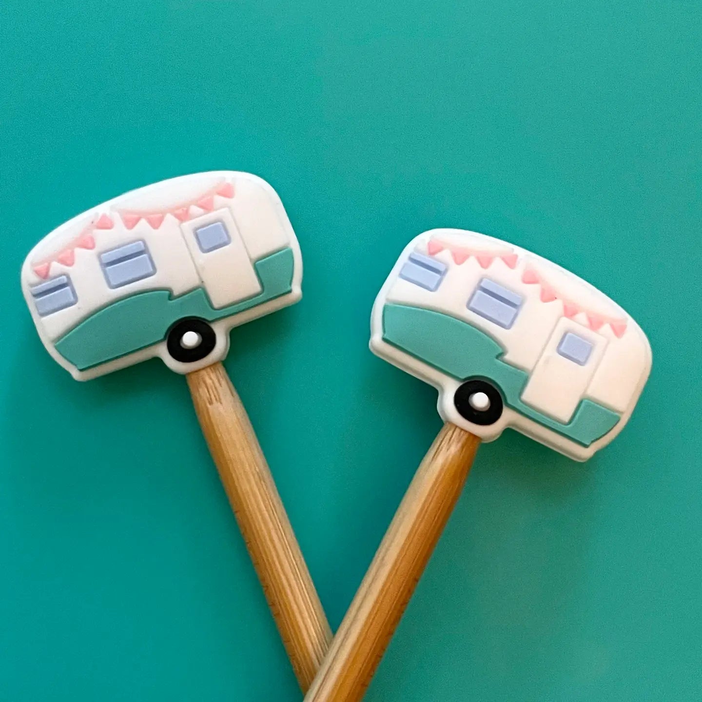 Campy Camper Stitch Stoppers from Comma Craft Co