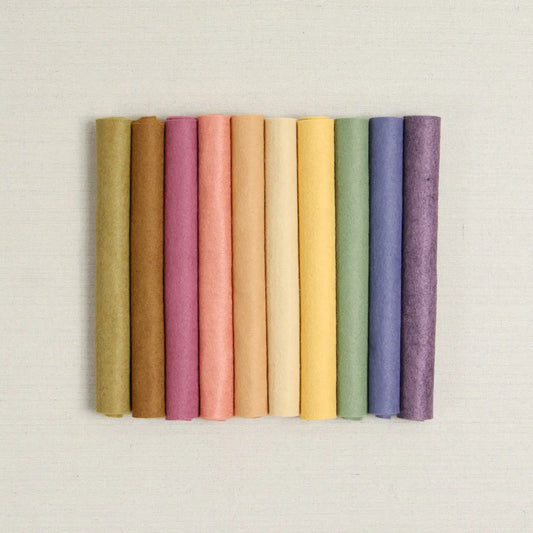 Wool Felt Sheets by Benzie Design: Botanical Blends - Maine Yarn & Fiber Supply