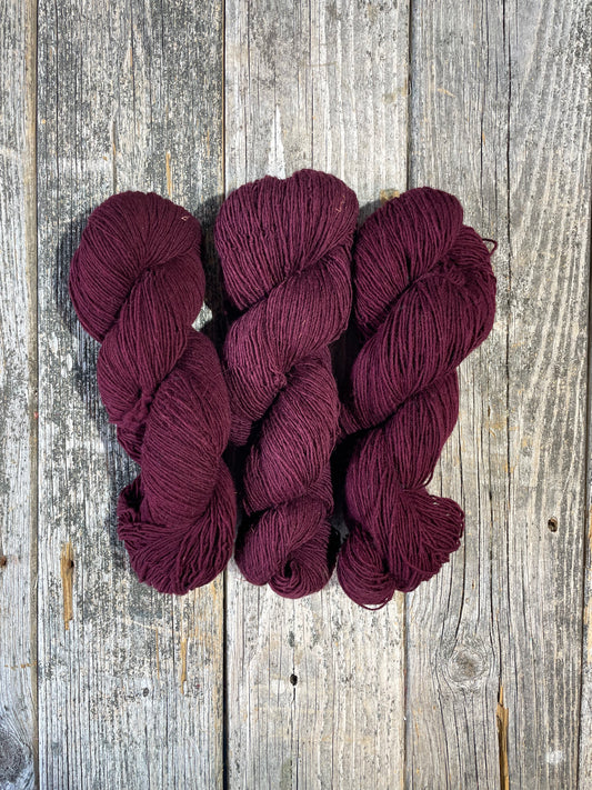 Briggs & Little Sport: Dark Maroon - Maine Yarn & Fiber Supply