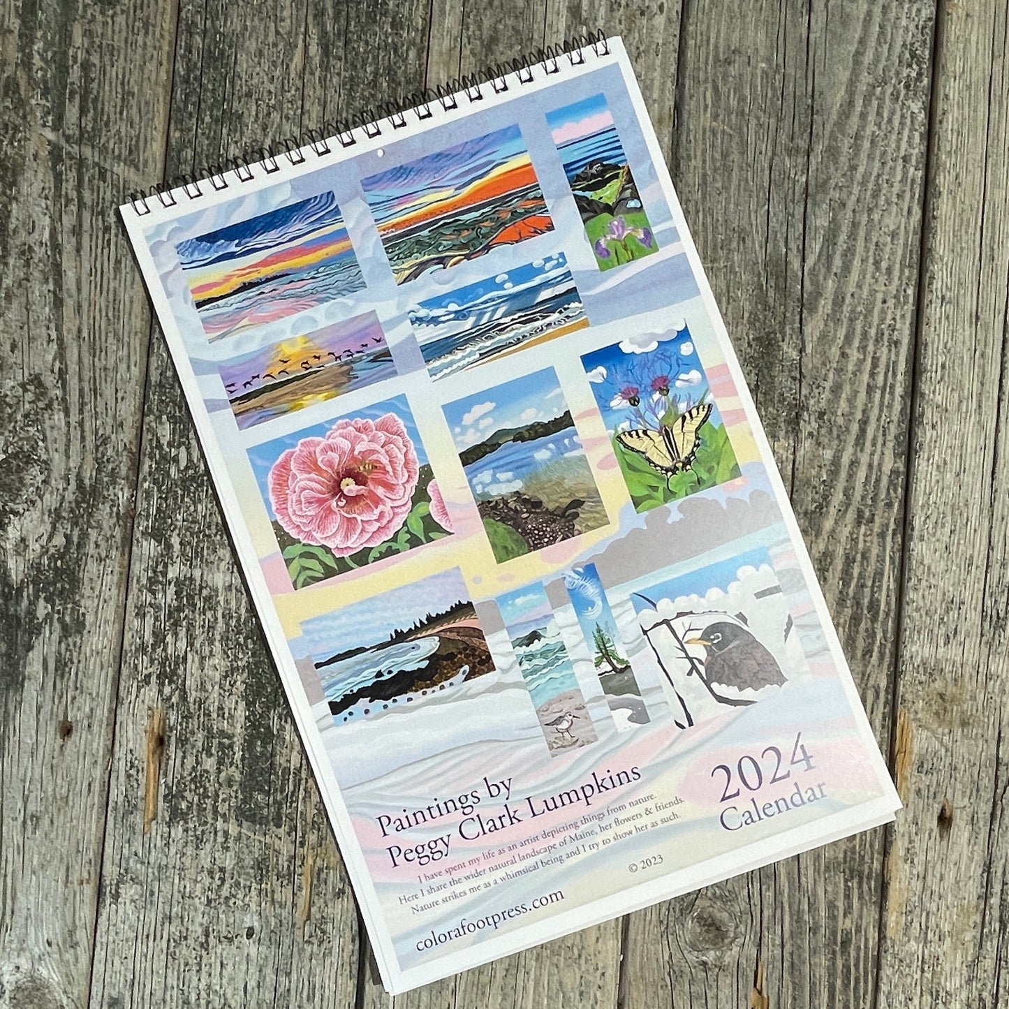 2026 Calendar by Color Afoot Press