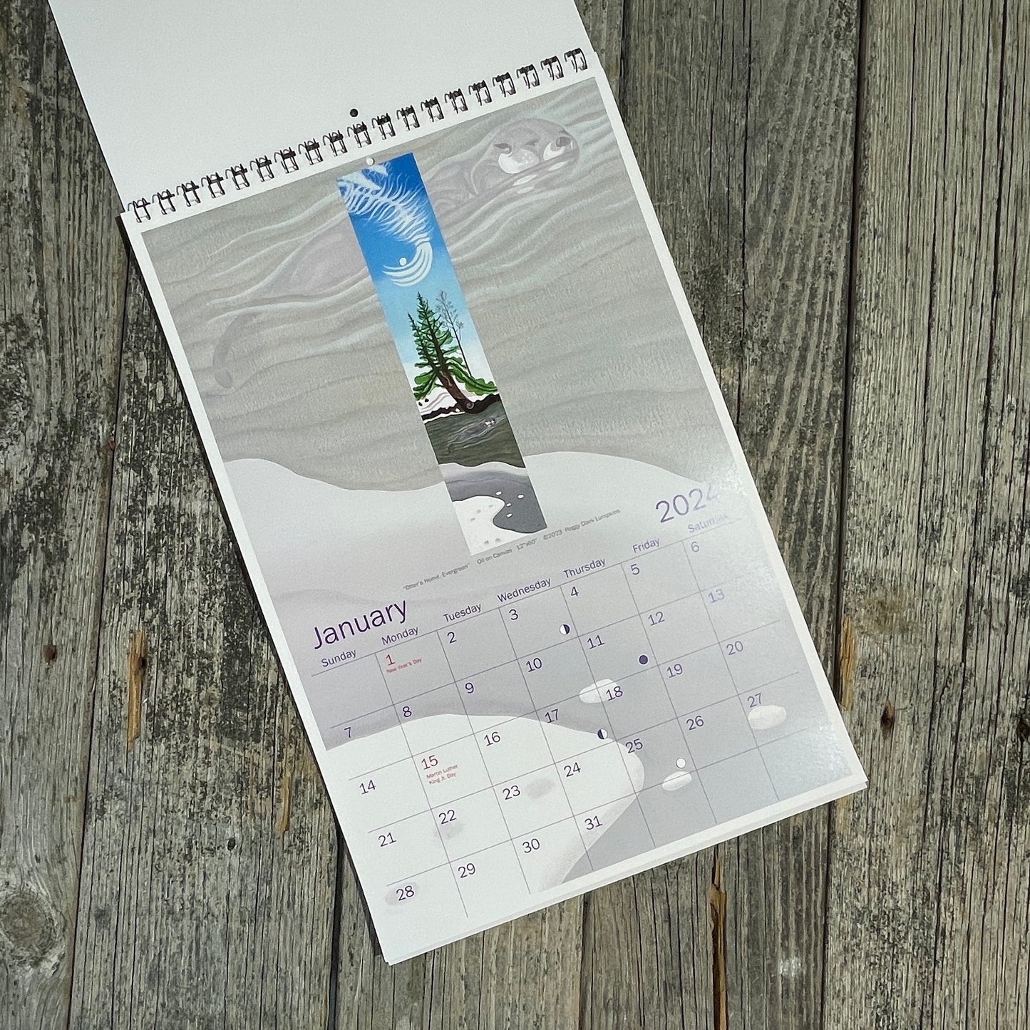 2026 Calendar by Color Afoot Press