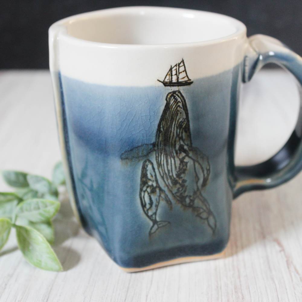 Whale Mug from Colleen Deiss Designs