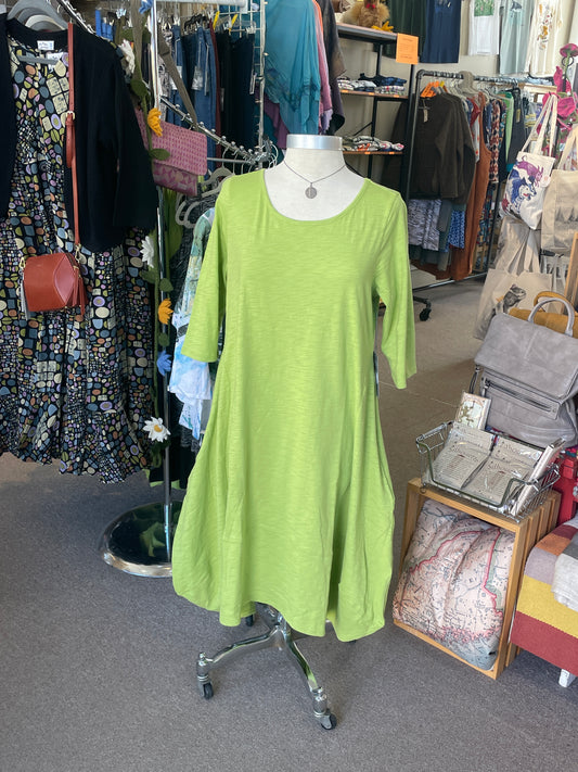SALE 50% off - Cotton Artist Dress in Garden by Habitat Clothing
