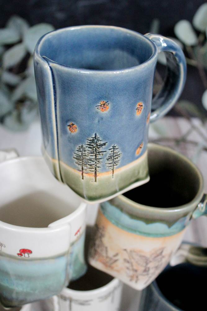 Firefly Mug from Colleen Deiss Designs