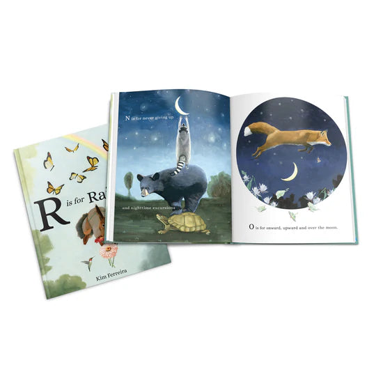 R is for Rainbow Hardcover Book by Kim Ferreira (Joie de Vivre)