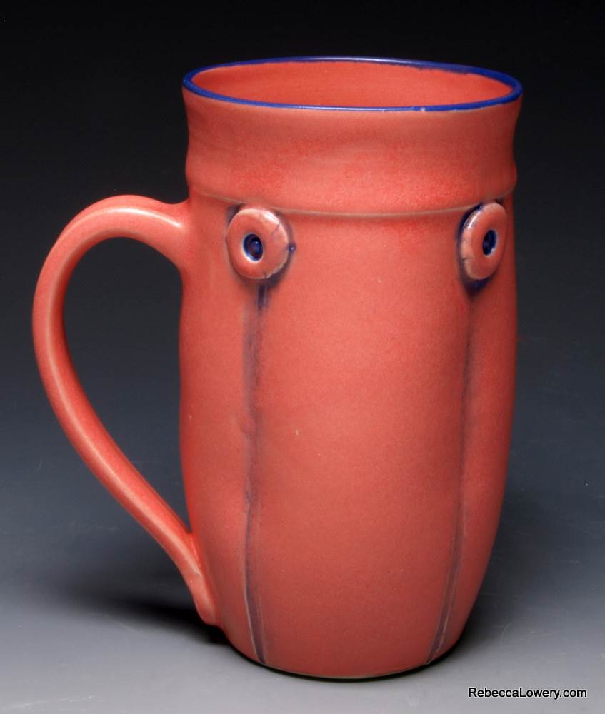 14oz Mug by Rebecca Lowery Ceramics - Maine Yarn & Fiber Supply