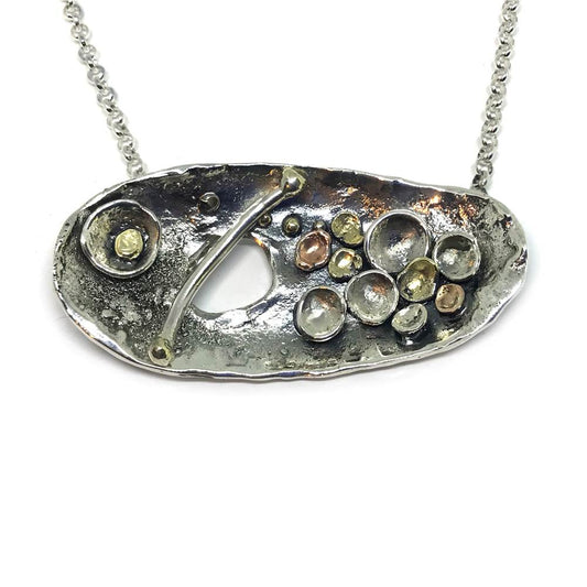 Pebbles on the Beach Toggle Pendant by Tamara Kelly Designs