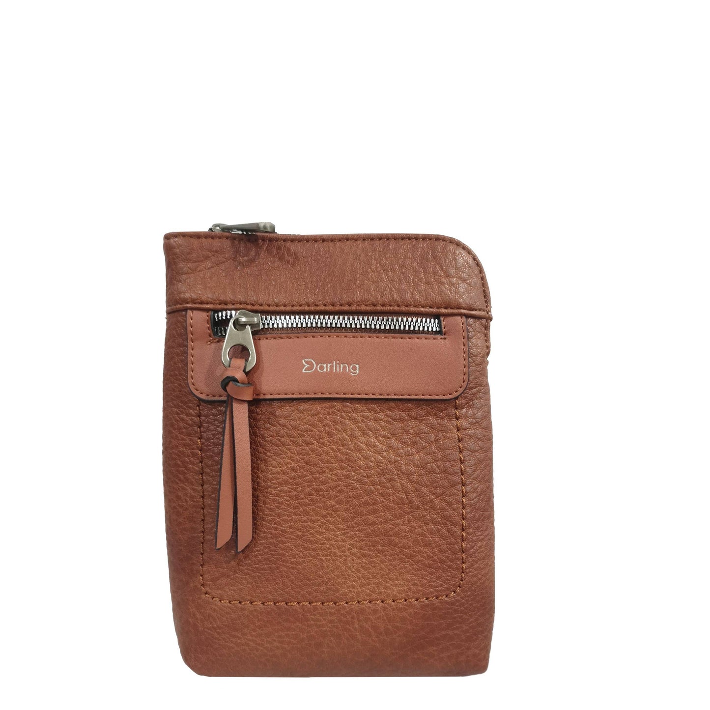Vegan Leather Flat Crossbody Bag by Darling's Canada