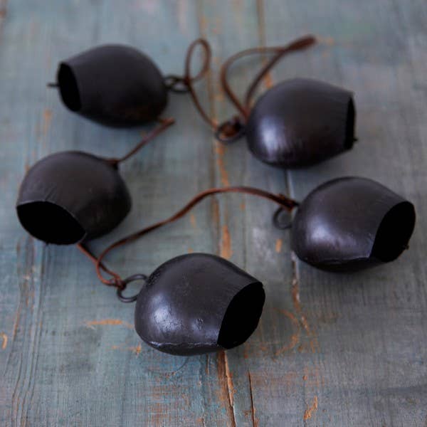 Handmade Iron Cow Bells (2 colors) by Paper High UK