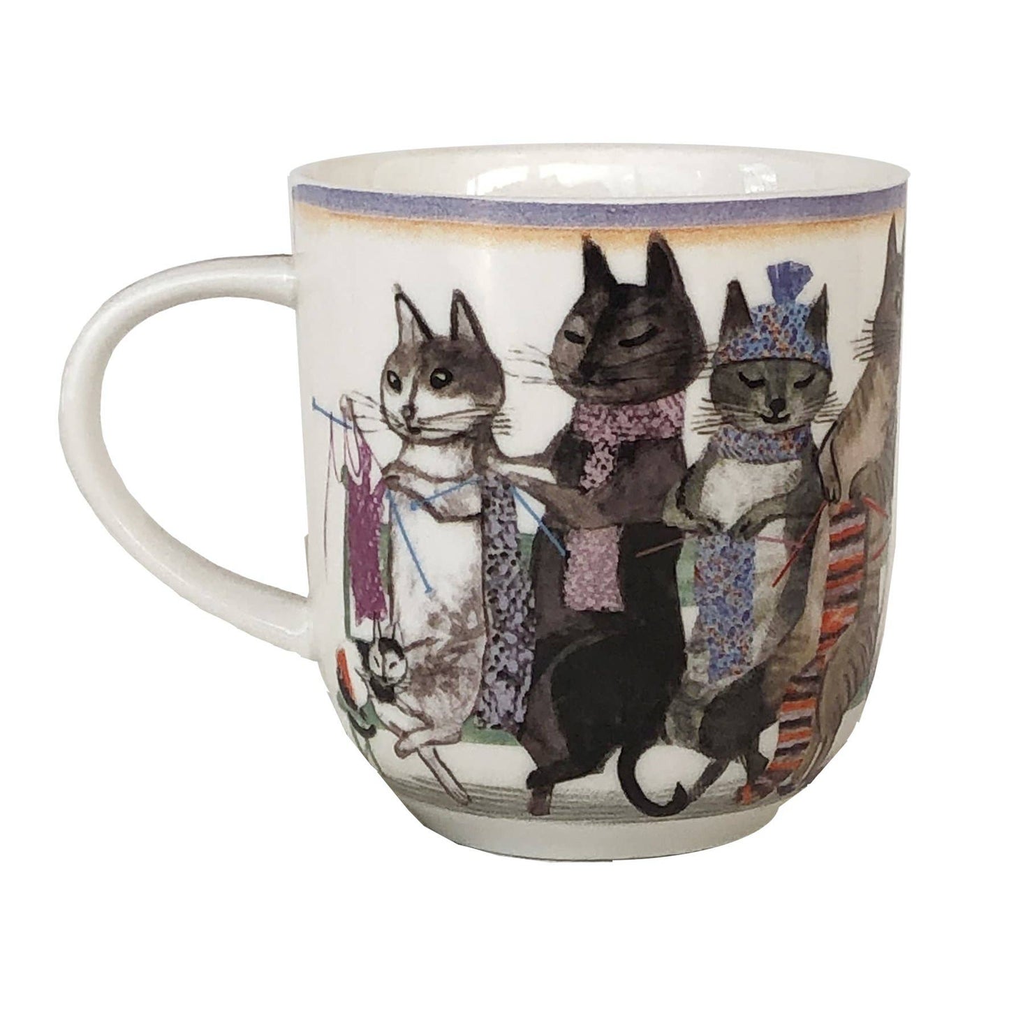 Knit & Purrl Mug by Artiphany