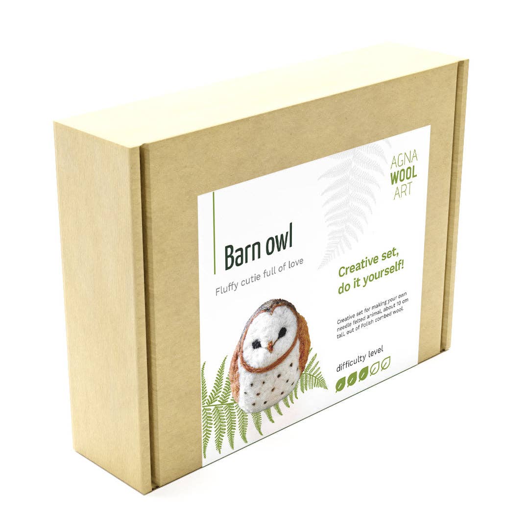 Owl Needle Felting Kit by Benzie Design