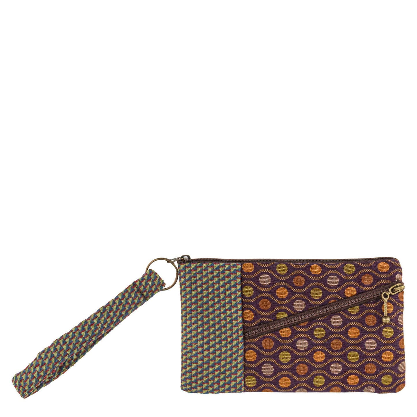 Beetle Wristlet in Peacock Wine by Maruca Design