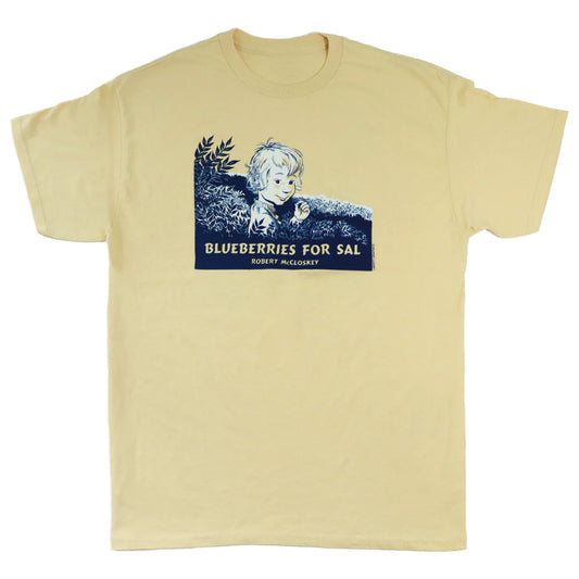 Blueberries for Sal Maize Adult Unisex T-Shirt by Liberty Graphics