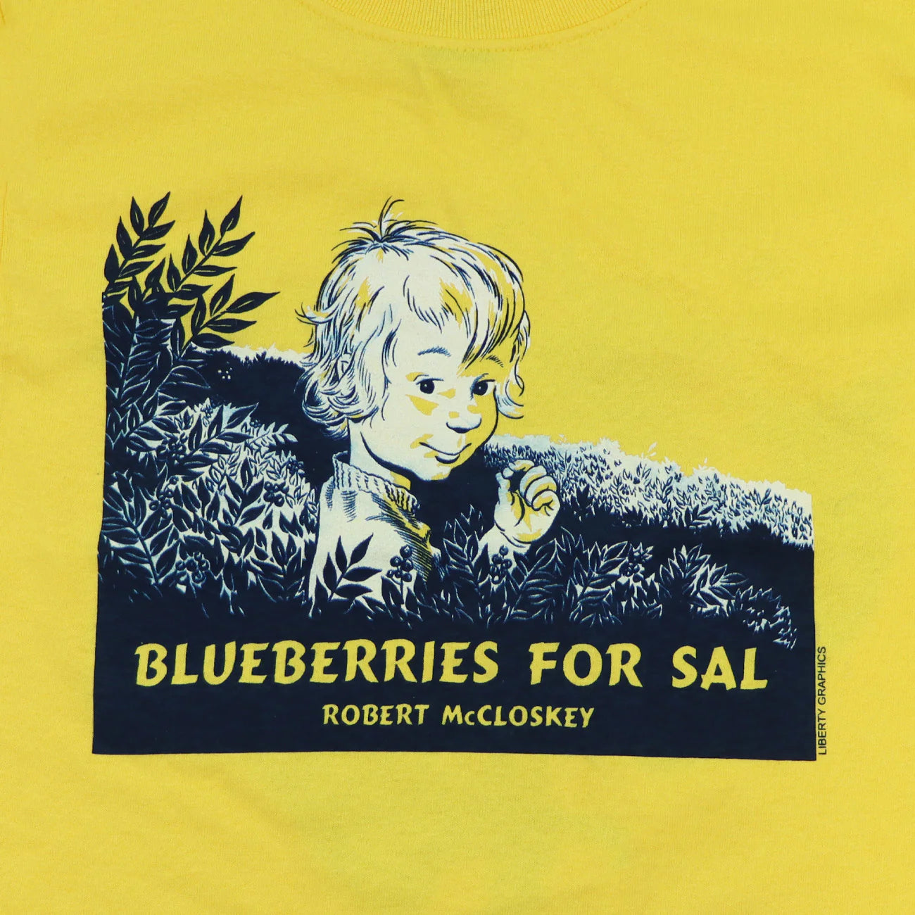 Blueberries for Sal Cover Youth T-Shirt by Liberty Graphics