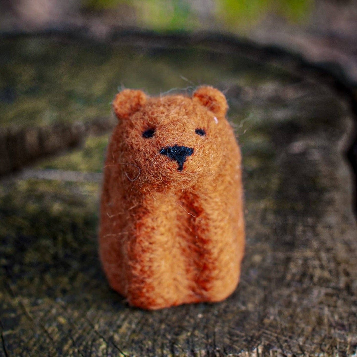 Bear Needle Felting Kit by Benzie Design