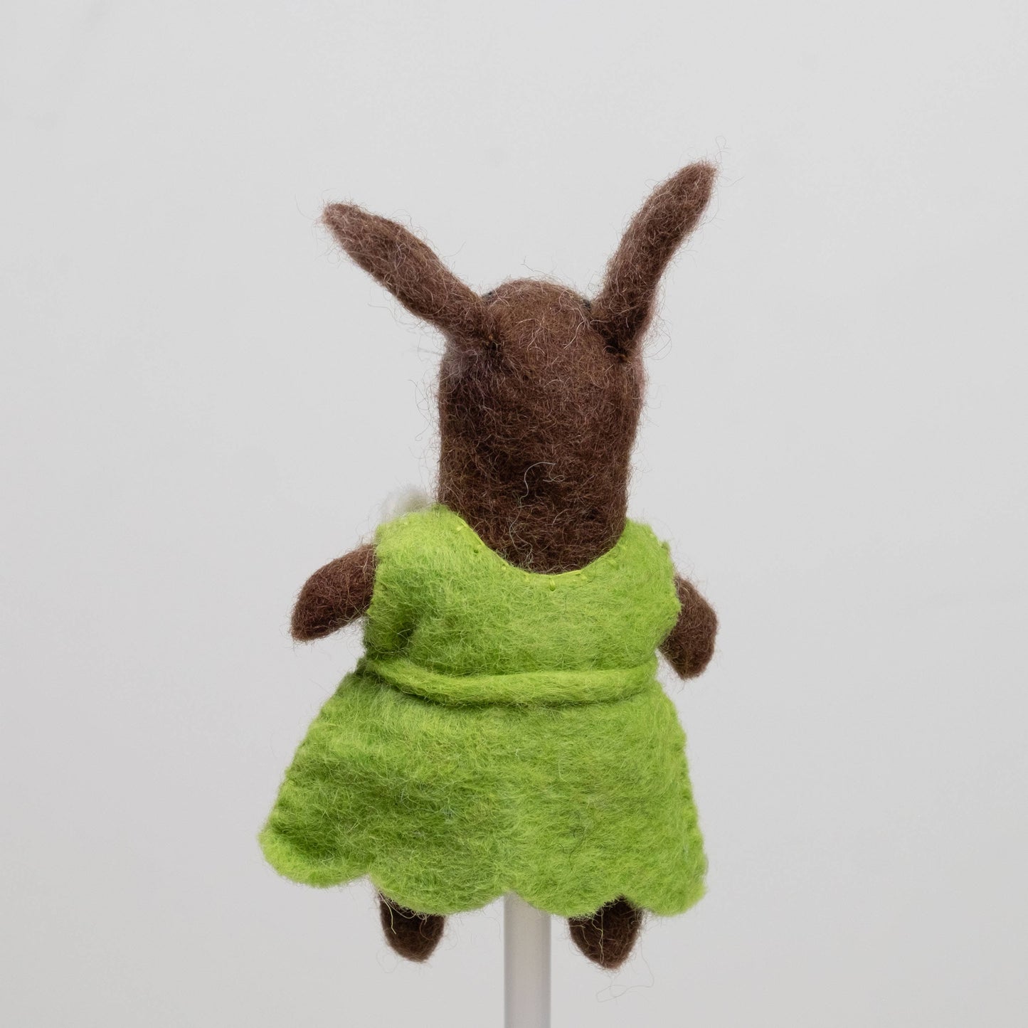 Bunny Felt Finger Puppets by The Winding Road