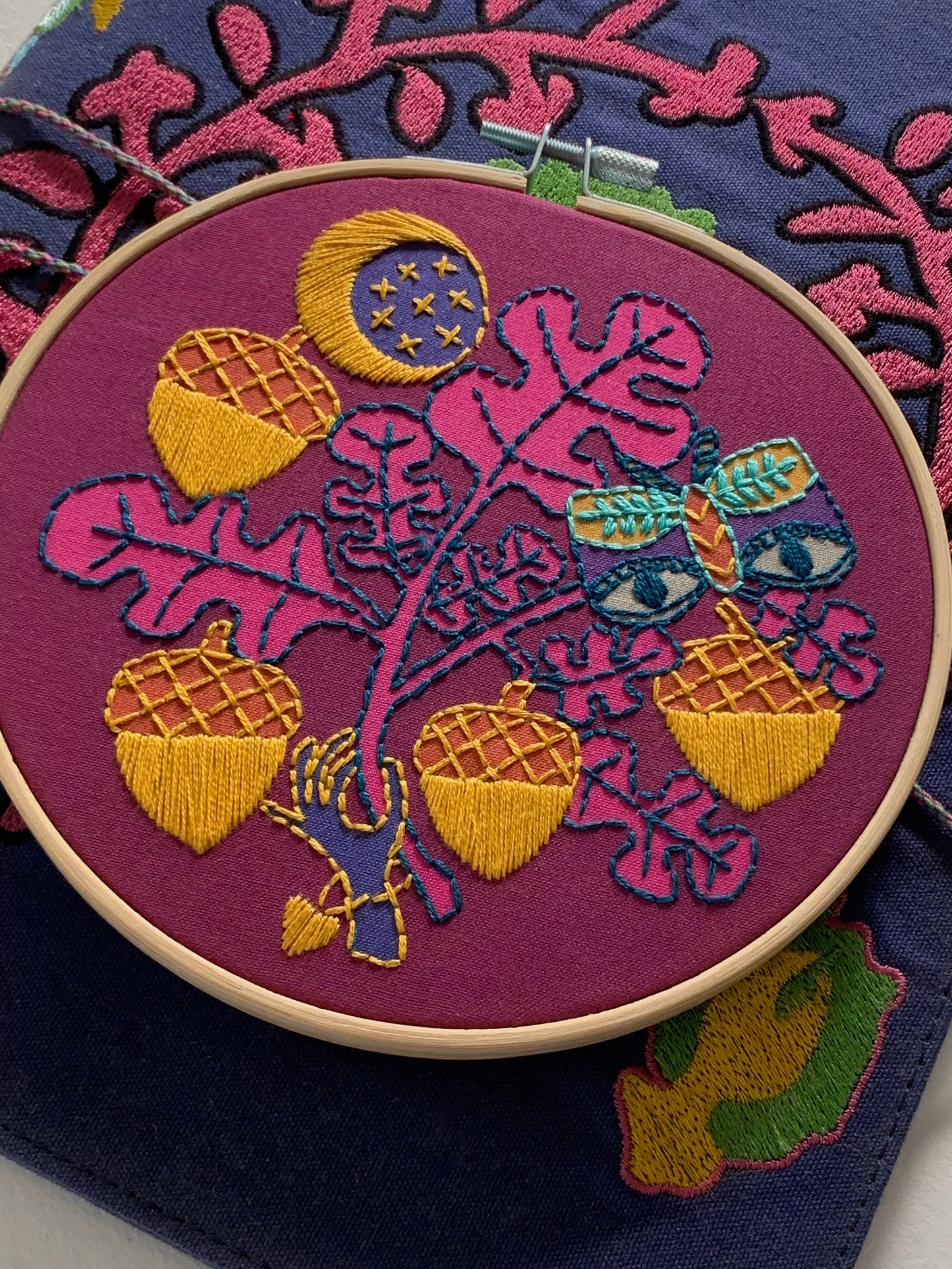 Acorns Embroidery Kit by Rikrack