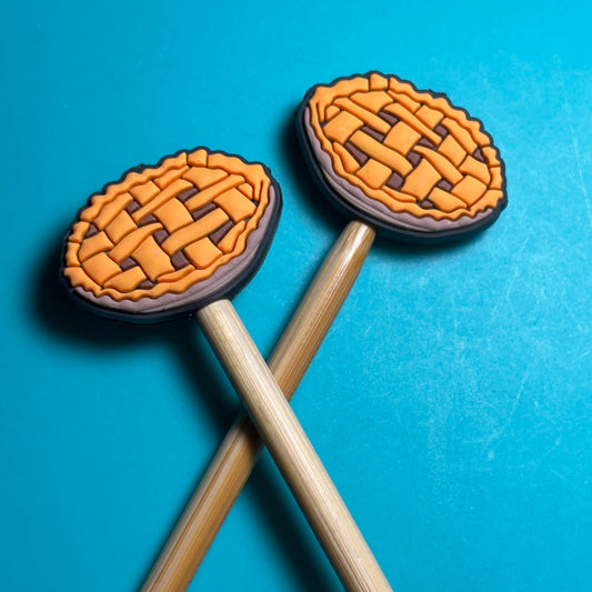 Apple Pie Stitch Stoppers from Comma Craft Co