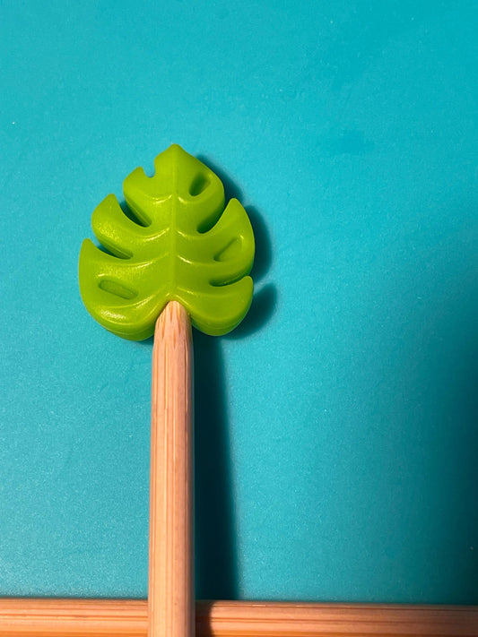 Monstera Stitch Stoppers from Comma Craft Co