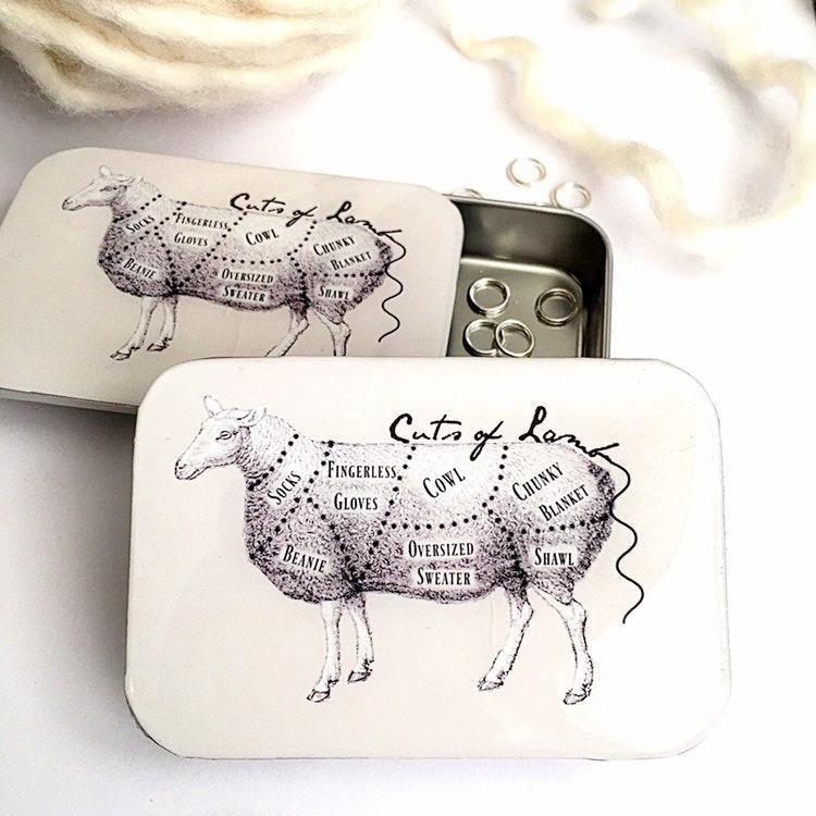 Cuts of Lamb Notions Tin from Firefly Notes