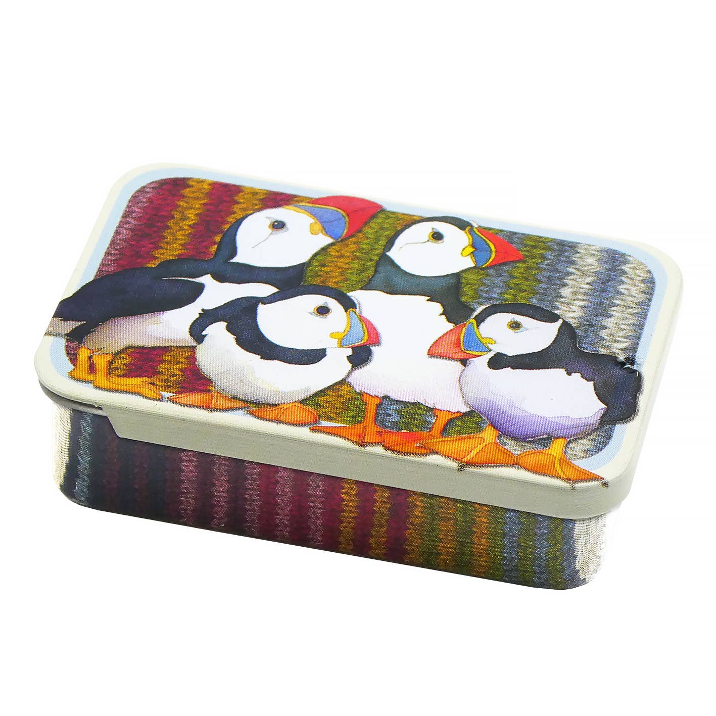 Puffins Pocket Tin from Emma Ball Ltd