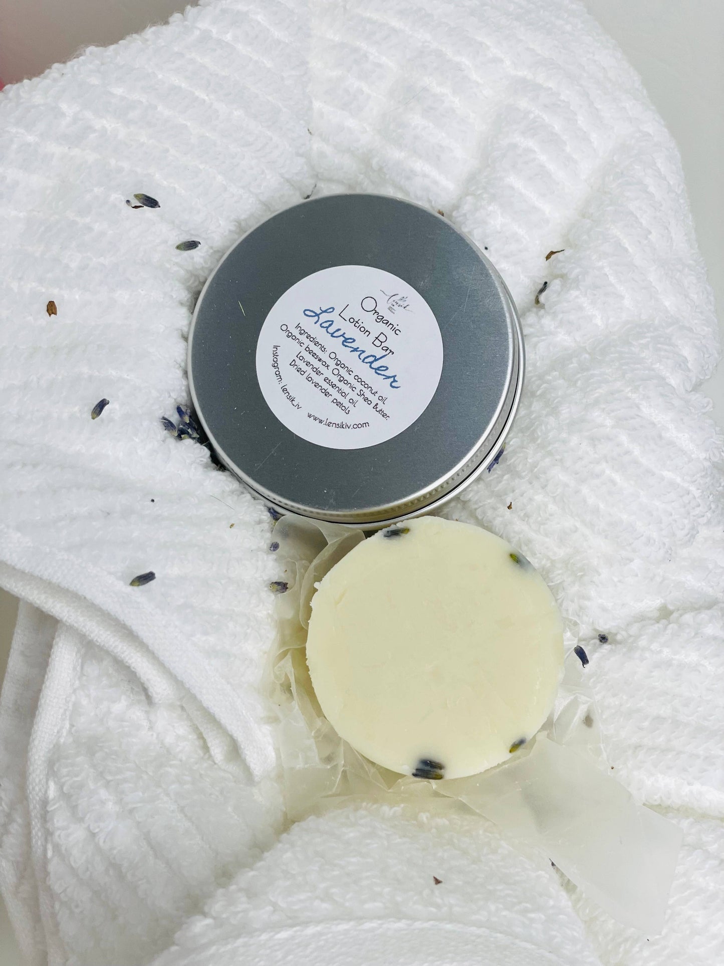 Lavender Lotion bar by Lensik I&V