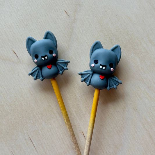 Baby Bat Stitch Stoppers from Comma Craft Co