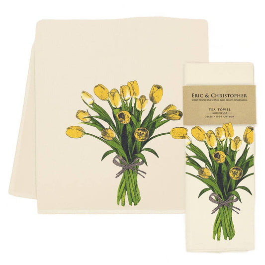 Spring Tulips Tea Towel from Eric and Christopher