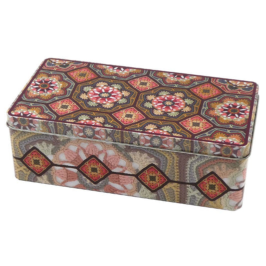Janie Crow Persian Tiles Long Tin from Emma Ball Ltd