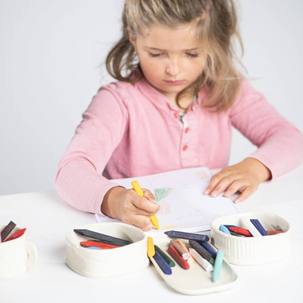 Beeswax Triangle Crayons by Eco-Kids