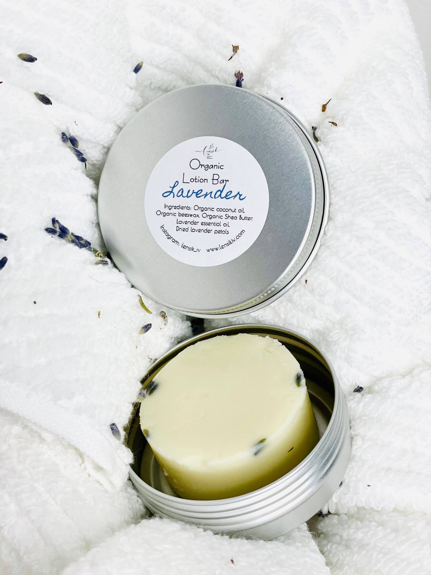 Lavender Lotion bar by Lensik I&V