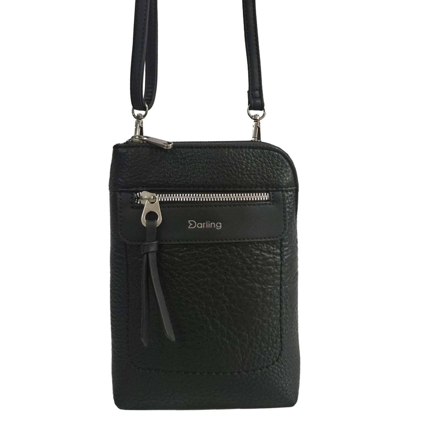 Vegan Leather Flat Crossbody Bag by Darling's Canada
