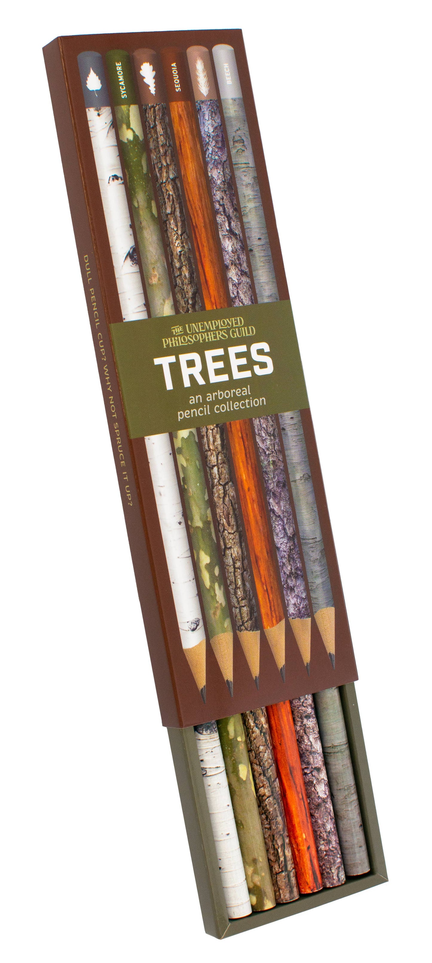 Trees Pencil Set from The Unemployed Philosophers Guild