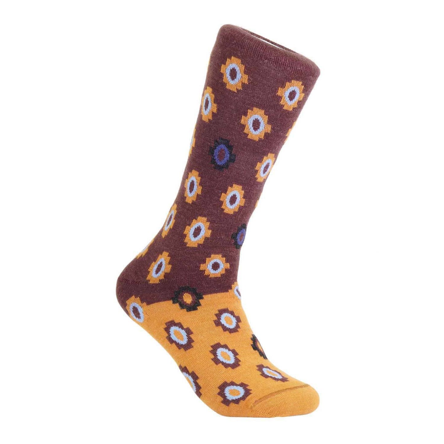 Incan Boysenberry Alpaca Socks by Shupaca Alpaca