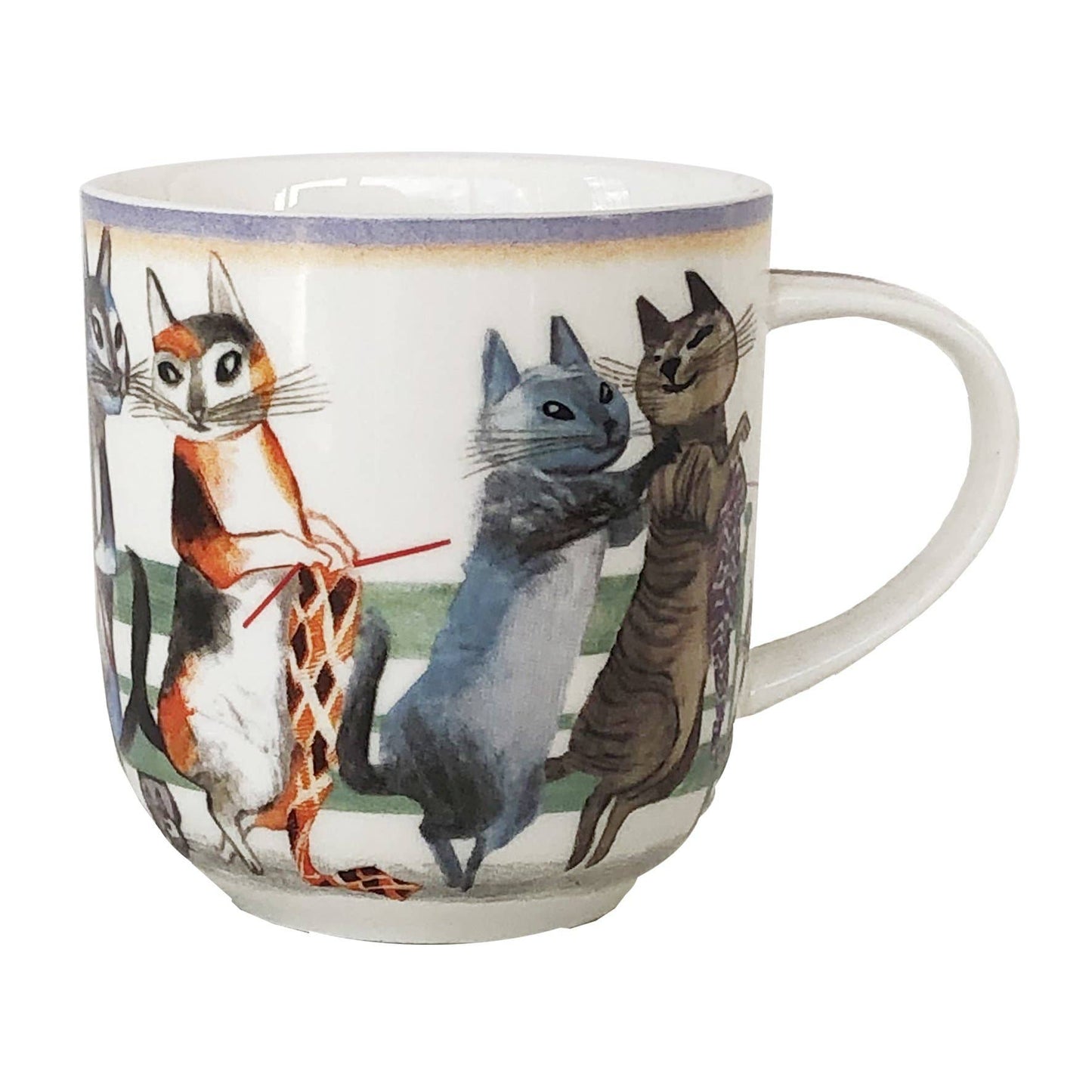 Knit & Purrl Mug by Artiphany