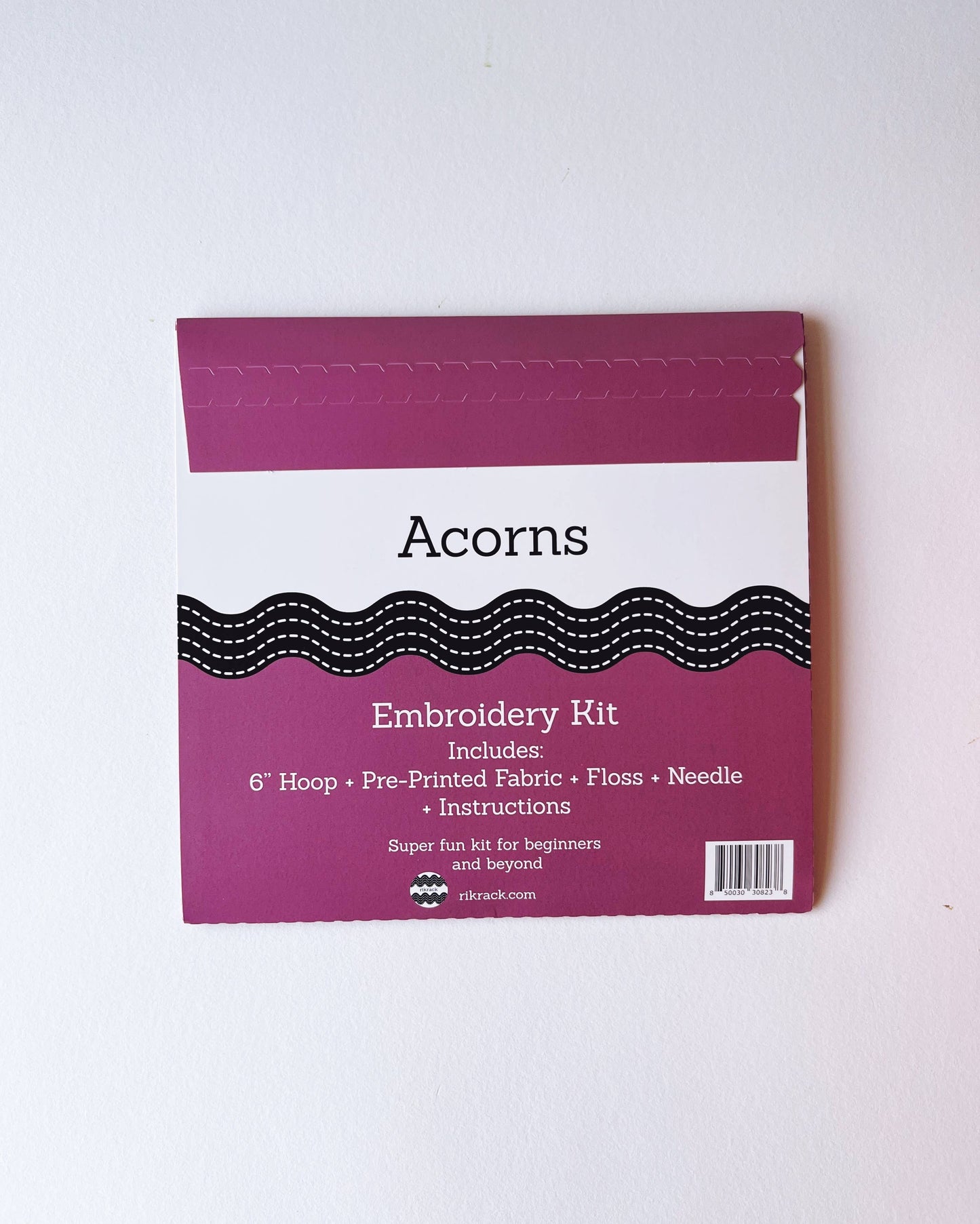 Acorns Embroidery Kit by Rikrack